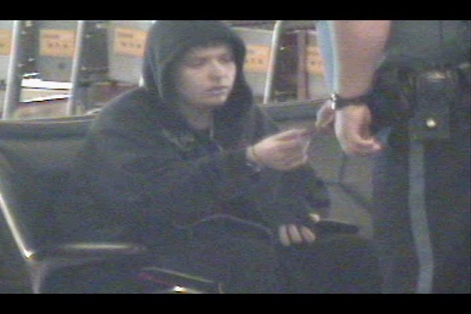 Sam McCroskey caught at airport